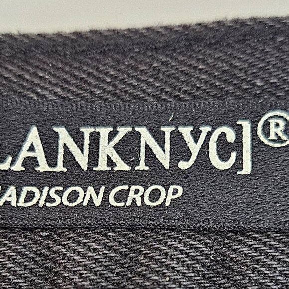 BLANKNYC, The Madison Crop High Rise Zip Up, Women's Denim Jeans, Sz 31 - Picture 3 of 7